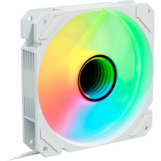 Sharkoon SHARK Mirror RGB PWM, case fan (white, 120 mm)