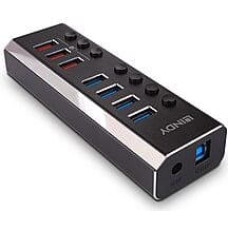 Lindy I/O HUB USB3 4PORT+3CHARGE/43371 LINDY