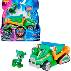 Spinmaster Spin Master Paw Patrol Mighty movie - basic vehicle from Rocky with puppy figure, toy vehicle