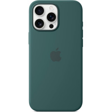 Apple Silicone Case with MagSafe (dark green, iPhone 16 Pro Max)
