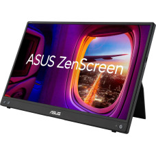 Asus ZenScreen MB16AHV, LED monitor - 15.6 - black, FullHD, IPS, USB-C, Mini-HDMI