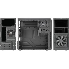 Golden Tiger Case|GOLDEN TIGER|Baltimore 530|MiniTower|Not included|MicroATX|Colour Black|BALTIMORE5302USB2+2USB3