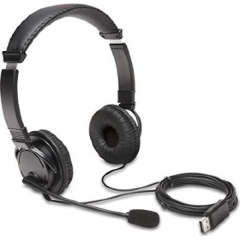 Kensington USB HiFi Headphones with Mic Headset - K97601WW