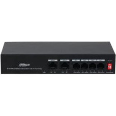 Dahua Switch|DAHUA|PFS3006-4ET-36|PoE ports 4|36 Watts|DH-PFS3006-4ET-36