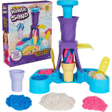Spinmaster Spin Master Kinetic Sand - Soft Ice Cream Station, Play Sand (396 grams of sand)
