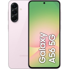 Samsung Galaxy A56 17 cm (6.7") Divas SIM kartes Android 15 5G USB Veids-C 8 GB 256 GB 5000 mAh Rozā