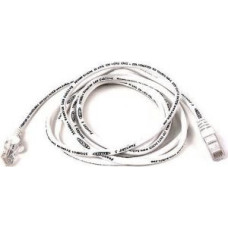 Goobay Patch cable Cat6 U/UTP flat white 0,5m