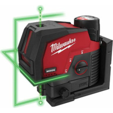Milwaukee .LASER PŁASZCZYZNOWY +PION ZIELONY 38m M12CLLP-0C