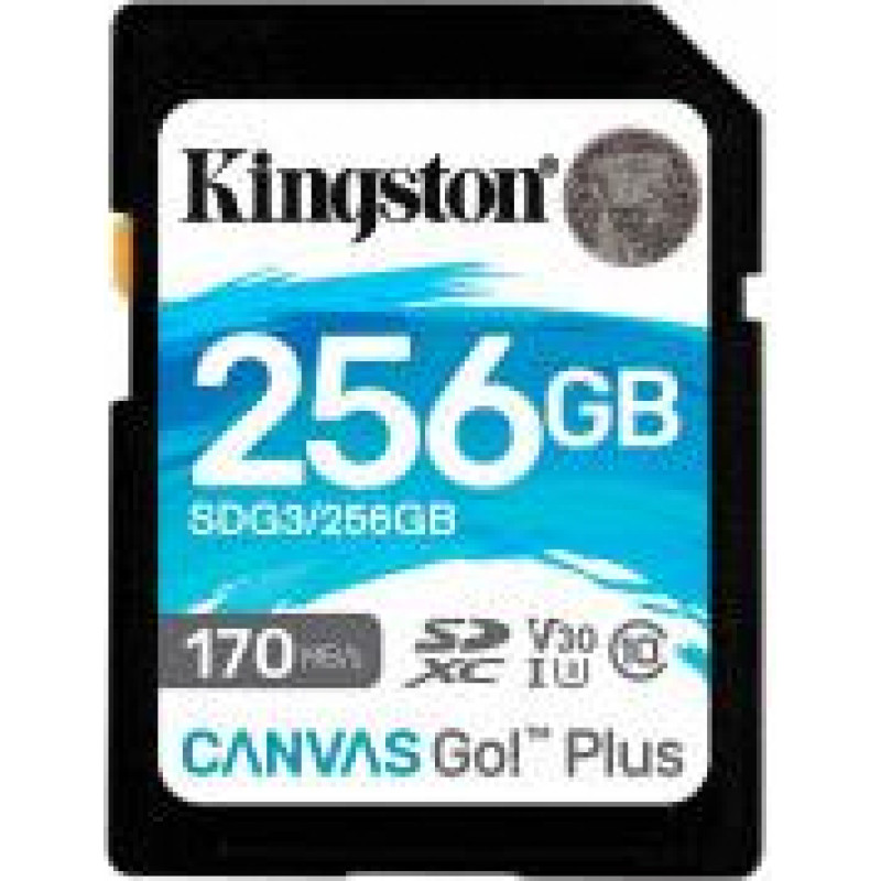 Kingston MEMORY SDXC 256GB UHS-I/SDG3/256GB KINGSTON