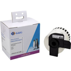 G&G Endlos-Et. 62mm x 30,48m sw- komp. m. Brother DK-22205