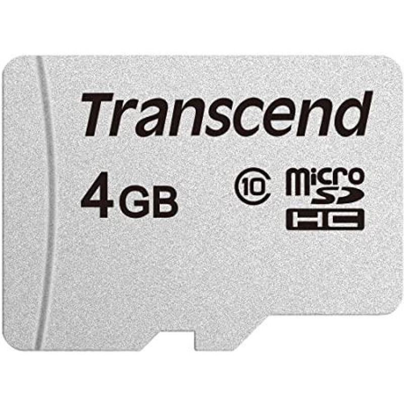 Transcend microSDHC 300S     4GB Class 10