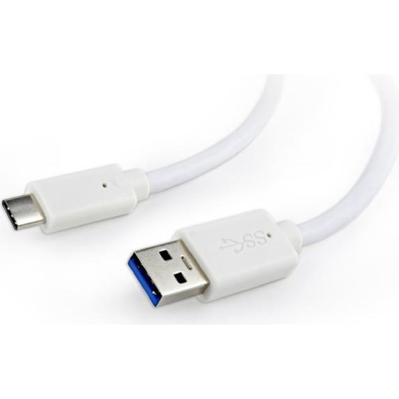 Gembird CABLE USB-C TO USB3 0.1M WHITE/CCP-USB3-AMCM-W-0.1M GEMBIRD