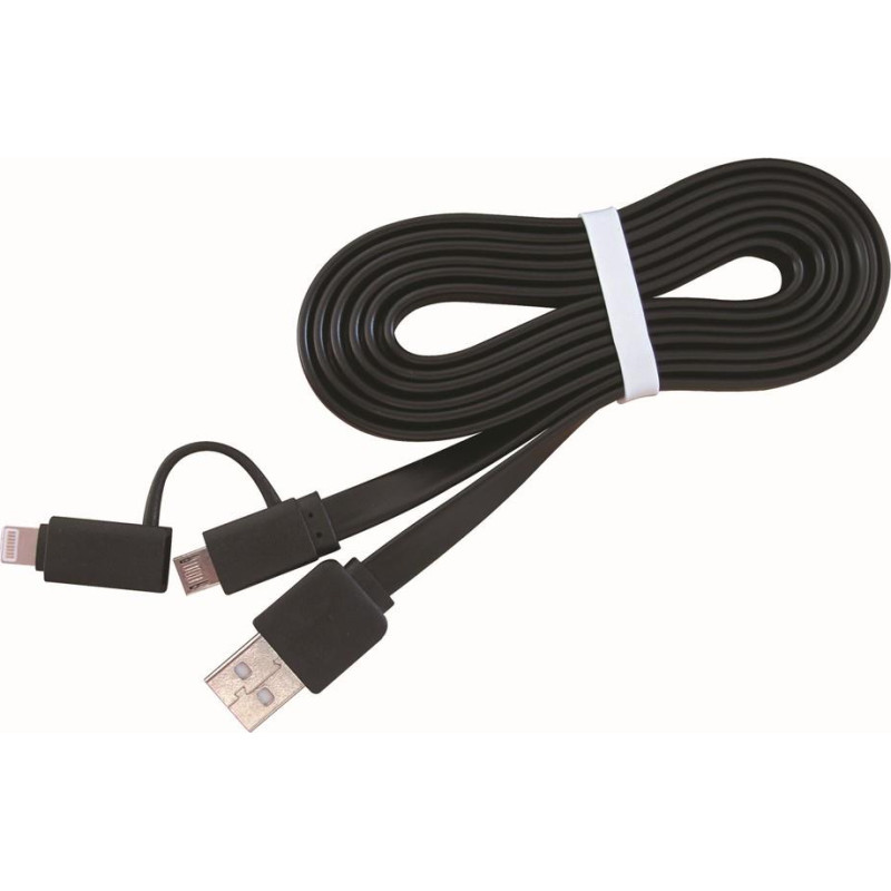 Gembird CABLE LIGHTNING +MICRO USB TO/AM 1M CC-USB2-AMLM2-1M GEMBIRD