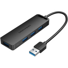 Vention USB 3.0 4-Port Hub Vention CHLBD 0.5m, Black