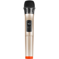 Puluz Wireless dynamic microphone UHF PULUZ PU628J 3.5mm (gold)