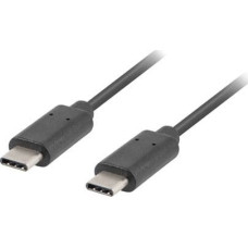 Lanberg USB cable Lanberg USB-C - USB-C 1.8 m Black (CA-CMCM-10CU-0018-BK)