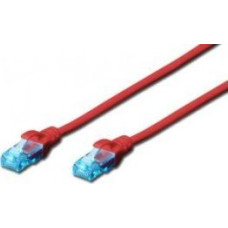 Digitus DIGITUS CAT 5e U-UTP patch cable PVC AWG 26/7 length 25m color red