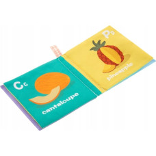 Canpol BOCIOLAND Miękka szeleszcząco - piszcząca książeczka FRUITS  5904501650946
