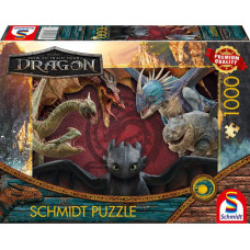 Schmidt Spiele How to Train Your Dragon: Dragons are Real, Puzzle 1000 pieces
