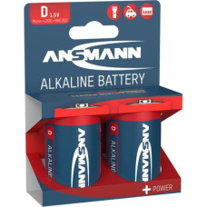 Ansmann 1x2 Ansmann Alkaline Mono D LR 20 red-line