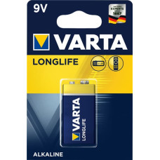 Varta Longlife Extra 9V Vienreizējas lietošanas baterija Sārmaina akumulatoru baterija