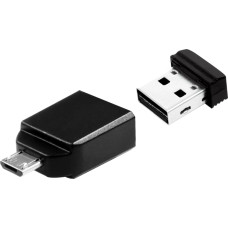 Verbatim Store' n' Go Nano USB zibatmiņa 16 GB USB Type-A 2.0 Melns