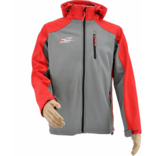 Awtools KURTKA SOFTSHELL BLUZA T4/ CZERWONO-SZARA/ M