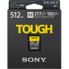 Sony SDXC M Tough series   512GB UHS-II Class 10 U3 V60