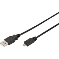 Digitus Micro USB connect. cable USB 2.0 compatible 1.8 m