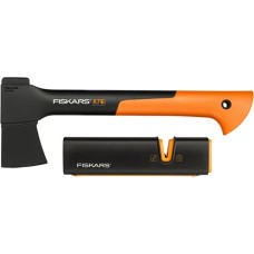 Fiskars SIEKIERA   X7 - XS +  OSTRZAŁKA  XSHARP SET