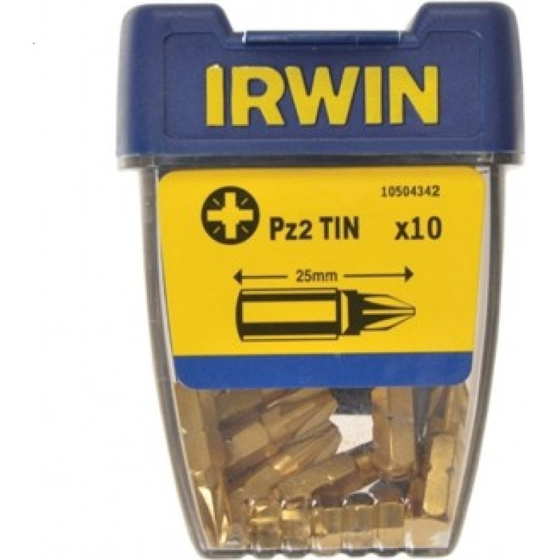 Irwin KOŃCÓWKA PZ2 x 25mm TIN /10szt.