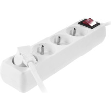 Awtools AW MULTI-SOCKET HOUSEHOLD EXTENSION 3-WAY*1,5m+E+P.SWITCH