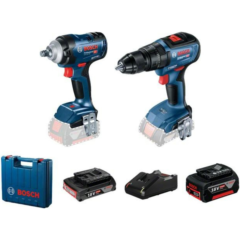 Bosch .ZESTAW 18V (GSB 18V-50 + GDS18 V-400)