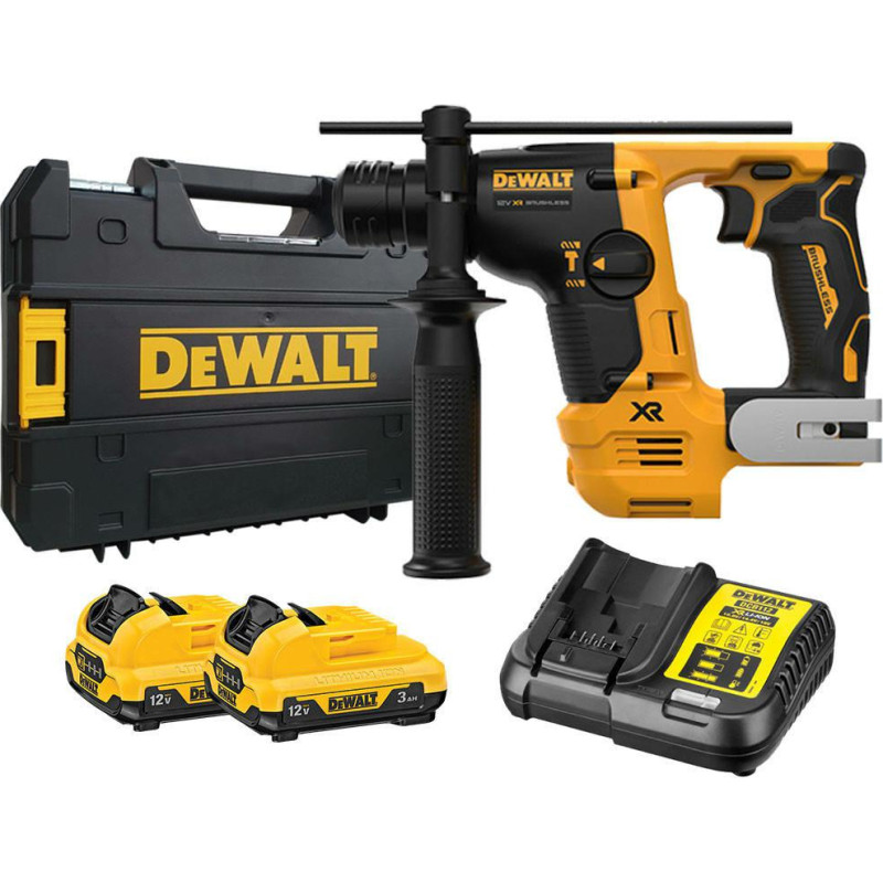 Dewalt MŁOTOWIERTARKA 12V 1,1J WIERCENIE 2x3,0Ah DCH072L2