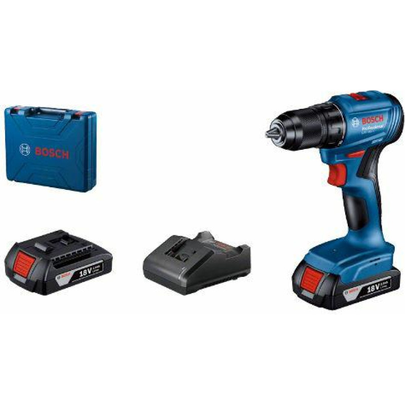 Bosch CORDLESS DRILL DRIVE GSR 185-LI 2X2,0AH