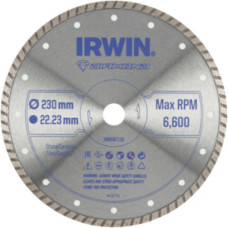 Irwin TARCZA DIAMENTOWA 230mm x 22,23mm / PEŁNA do kamienia, cegieł, płytek, marmuru i granitu