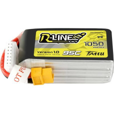 Tattu Battery Tattu R-Line 1050mAh 22.2V 95C 6S1P XT60