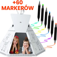 Extralink MARKERY 60SZT + ZABAWKA TEEPEE