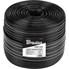 Bradas TAŚMA KROPLUJĄCA 16mm HIRRO TAPE  100m   16/8mil/1,5l/h /20cm