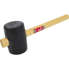 Awtools AW RUBBER MALLET/ WOODEN HANDLE 455g