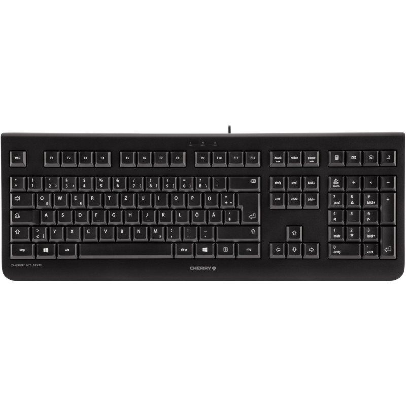 Cherry KC 1000 black USB - for office - DE