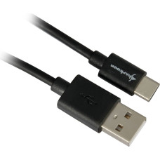 Sharkoon USB 2.0 A - USB C Adapter - black - 1.5m