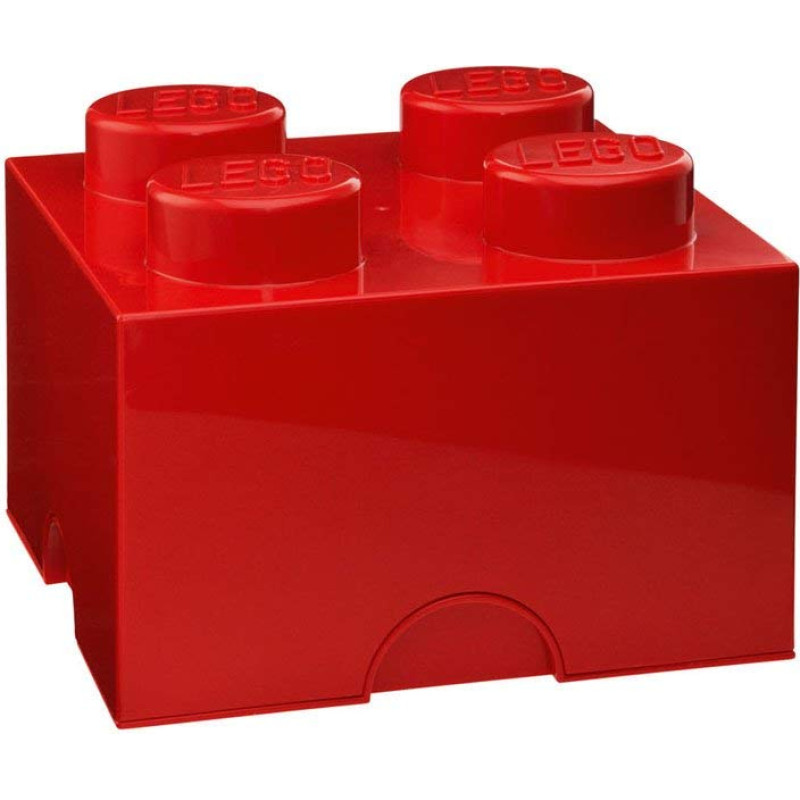 Room Copenhagen LEGO Storage Brick 4 red - RC40031730