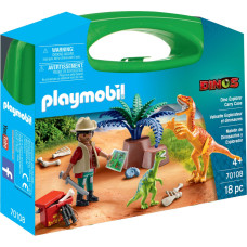 Playmobil dinosaur explorer to go - 70108