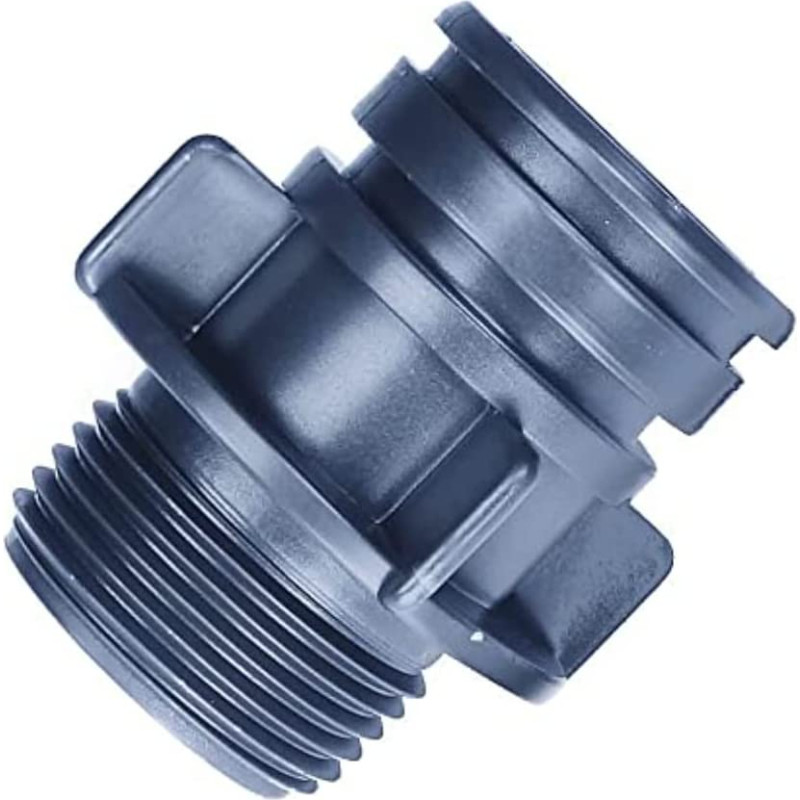 Gardena connection sleeve, short, for valve box, connection (grey)