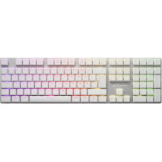 Sharkoon DE layout - Sharkoon PureWriter RGB, gaming keyboard (white, Kailh Choc Low Profile Blue)