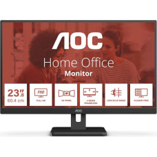 AOC 24E3UM, LED monitor (61 cm (24 inch), black, FullHD, VA, 75 Hz, HDR)