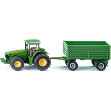 Siku FARMER tractor with trailer, model vehicle