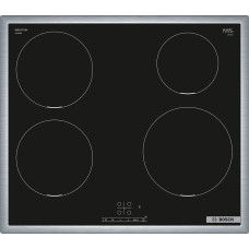 Bosch PIE645BB5E Series 4, self-sufficient hob (black/stainless steel)