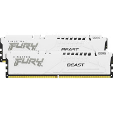 Kingston FURY 64 GB DDR5-5200 Kit, memory (white, KF552C36BWEK2-64, Beast, EXPO)